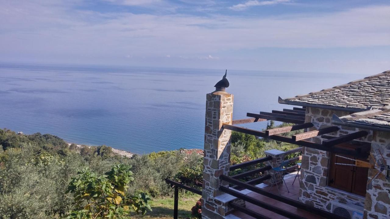Analipsi Sea View Hommes Villa Zagorá Eksteriør bilde